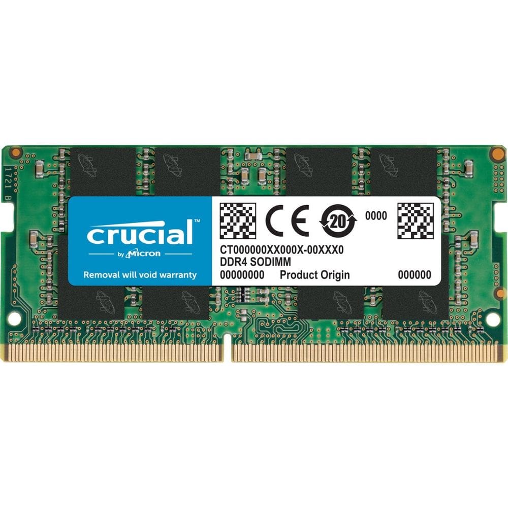 Memória Crucial 8 GB DDR4 2400 MHz SODIMM de 260 pinos