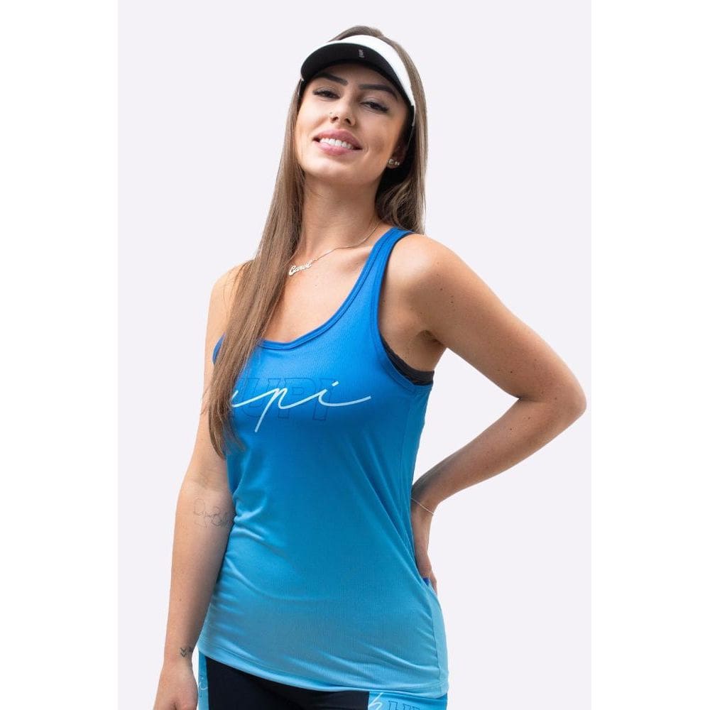 Regata Feminina HUPI Colors Azul