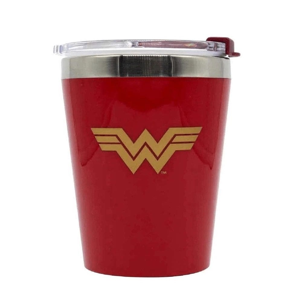Copo Viagem Snap Mulher Maravilha 300 Ml