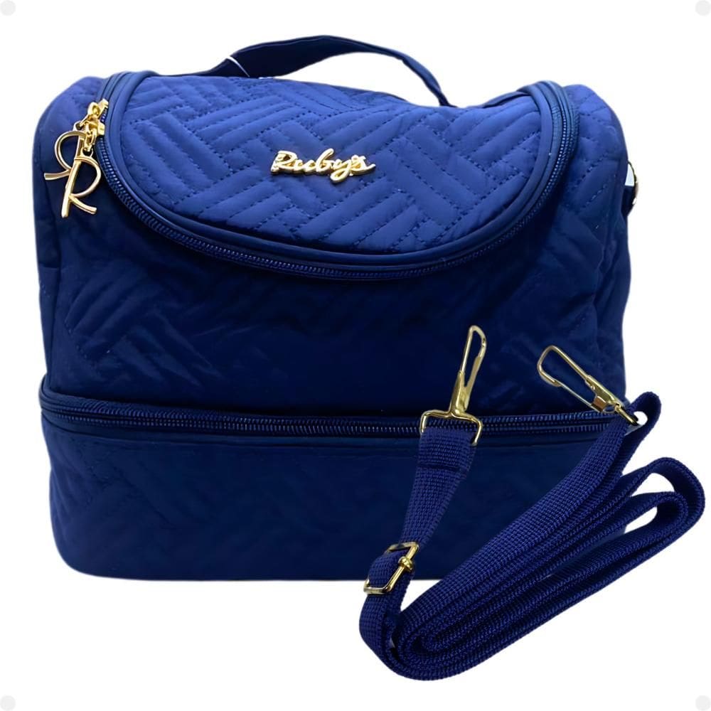 Necessaire Térmica Rubys Com Alça Azul Marinho Necf-138b