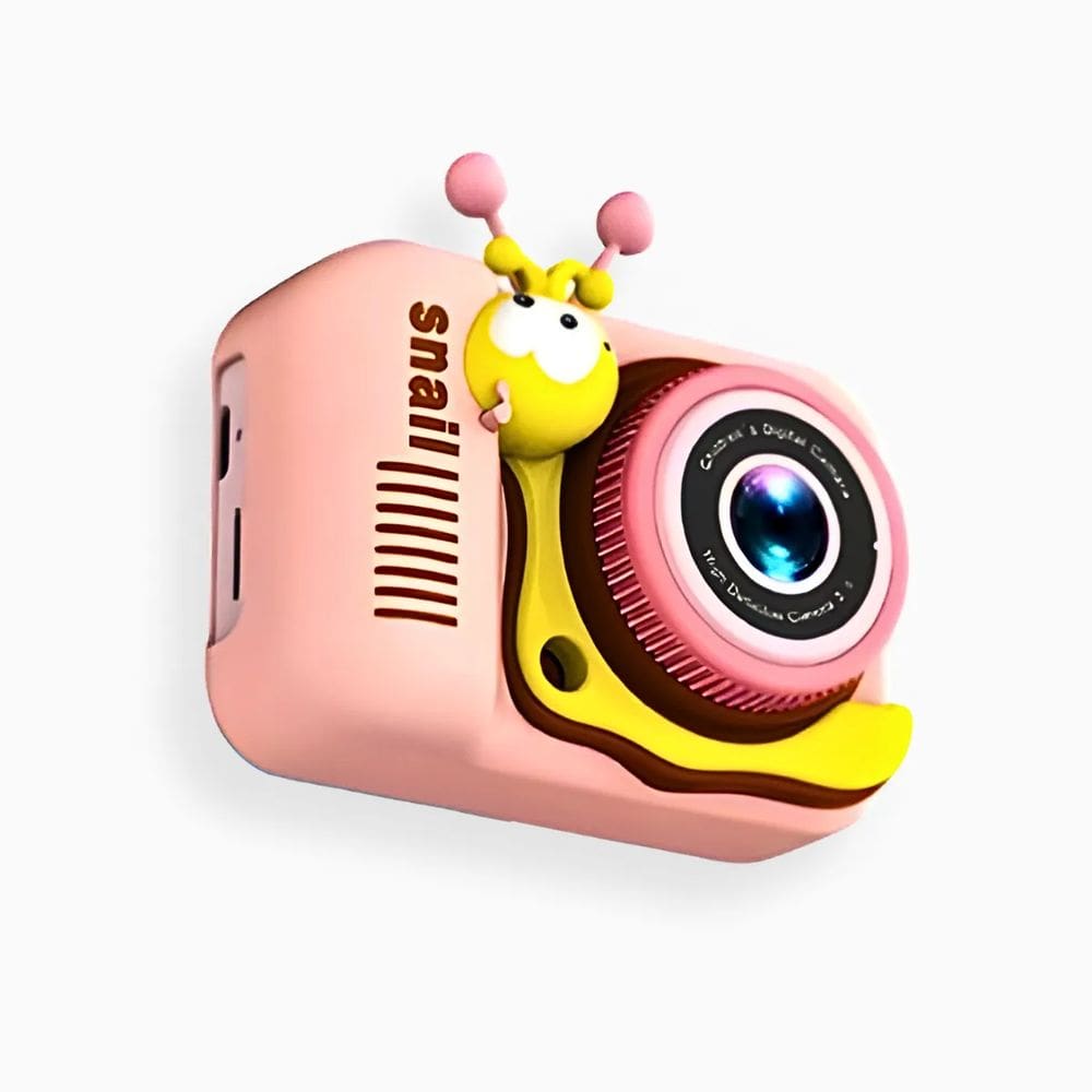 Câmera Digital Infantil  Menina Com Capa Anti-Queda  Rosa