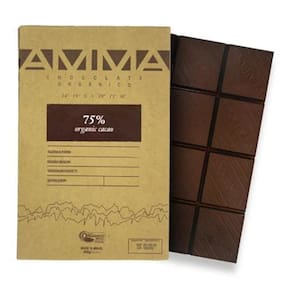 Chocolate 75% Cacau Orgânico Amma Chocolate 500G