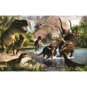 Fundo Fotográfico Em Tecido Dinossauro 2,20x1,50