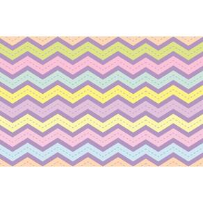 Fundo Fotográfico Em Tecido Chevron Colorido 2,60x1,50