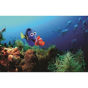 Fundo Fotográfico Em Tecido Nemo Marlin E Dory 2,20X1,50
