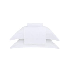 Jogo De Cama Queen Cetim 300 Fios Buddemeyer Damask Branco