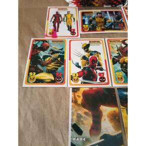 Mini Kit Cards Deadpool E Wolverine Cards Figurinhas