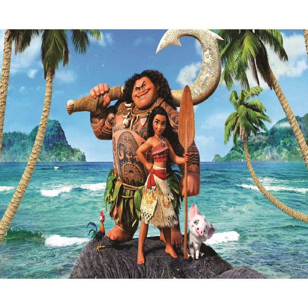 Fundo Fotográfico Em Tecido Moana 2,60X1,50.