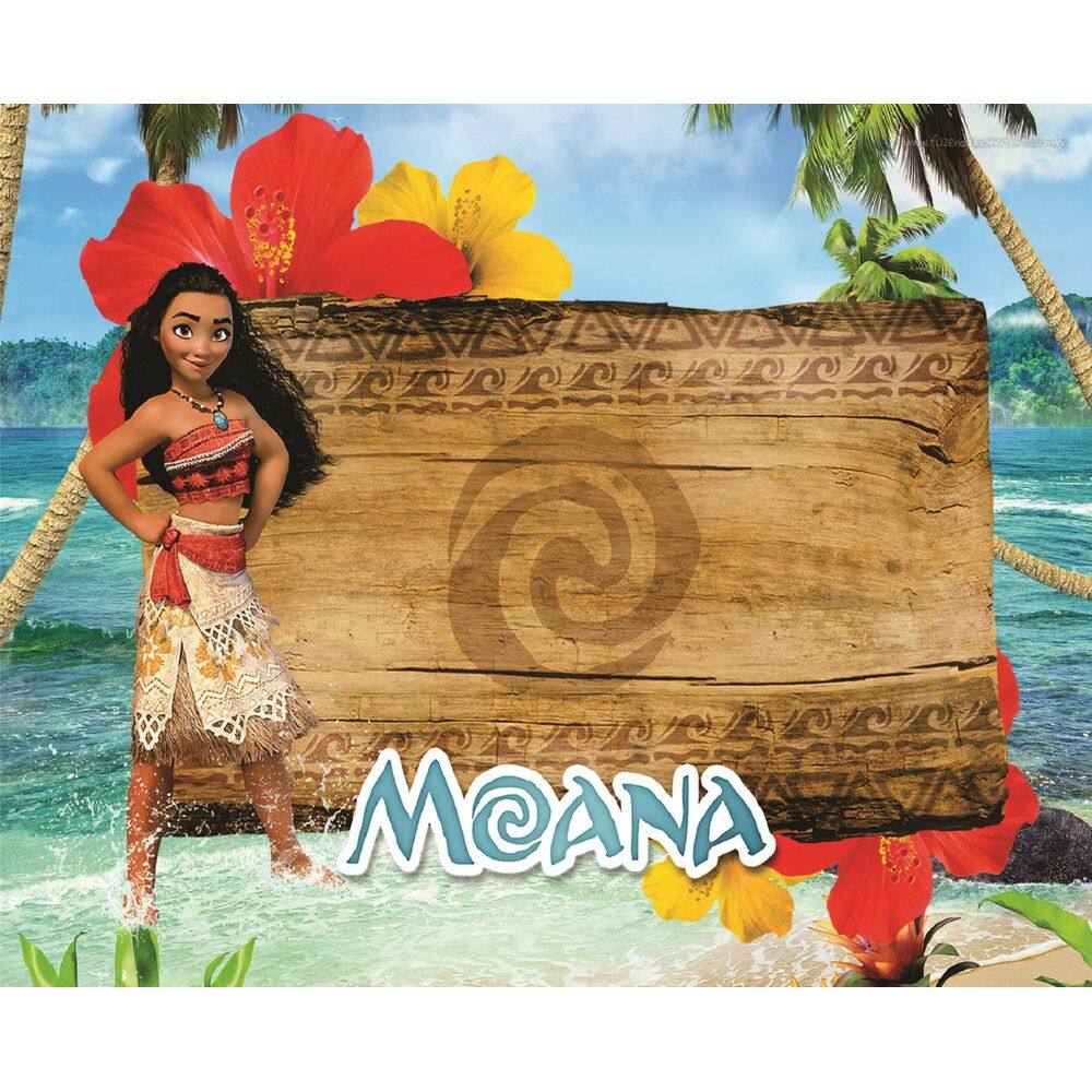 Fundo Fotográfico Em Tecido Moana 2,20X1,50.