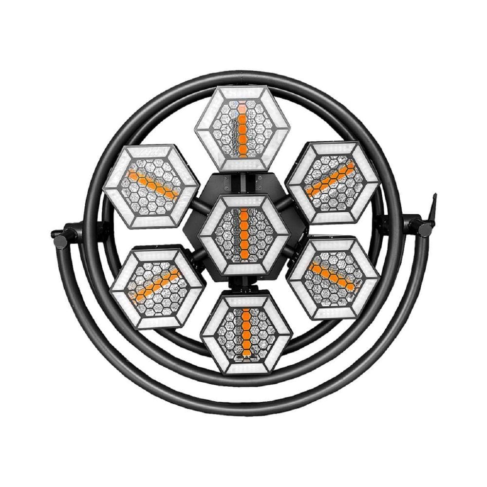 Hepta Cob Circular Rgbw Com Borda De Led Onelight