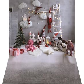 Fundo Fotográfico Newborn Em Tecido Natal 1,50X2,20
