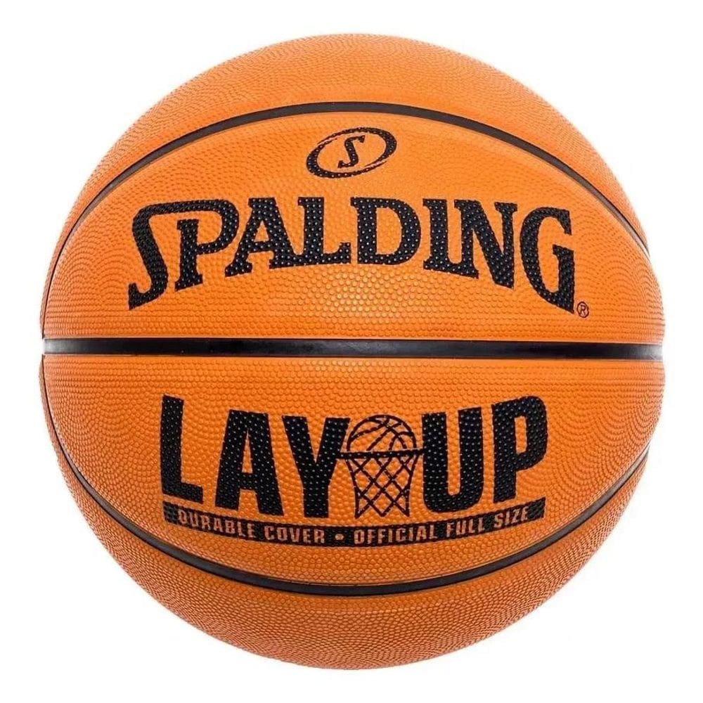 Bola De Basquete Spalding Lay Up Laranja - Oficial Tamanho 7