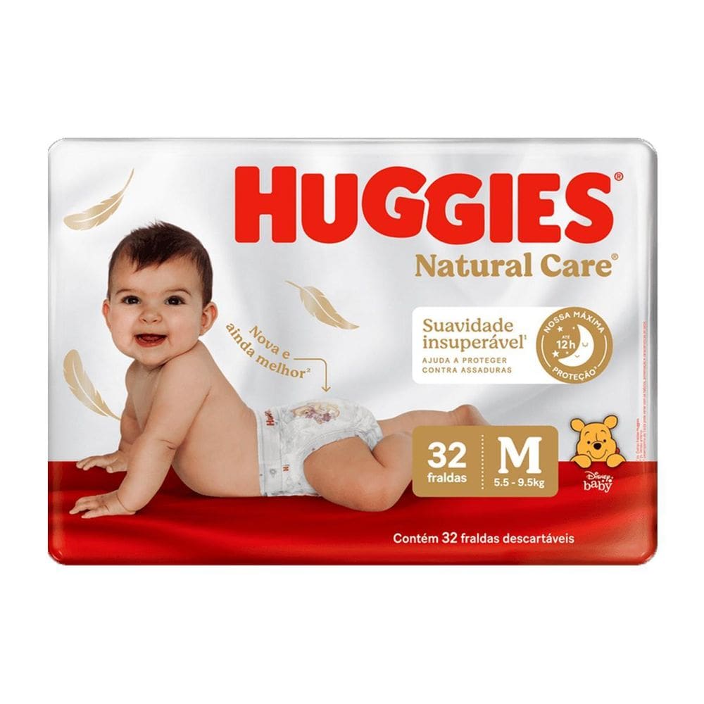 Fralda huggies natural care | Pontofrio