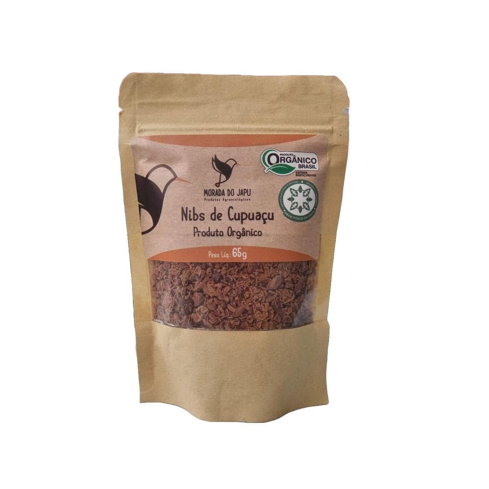 Nibs De Cupuaçu Orgânico Morada Do Japu 65G