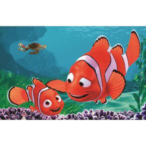 Fundo Fotográfico Em Tecido Nemo Pai E Filho 2,20X1,50