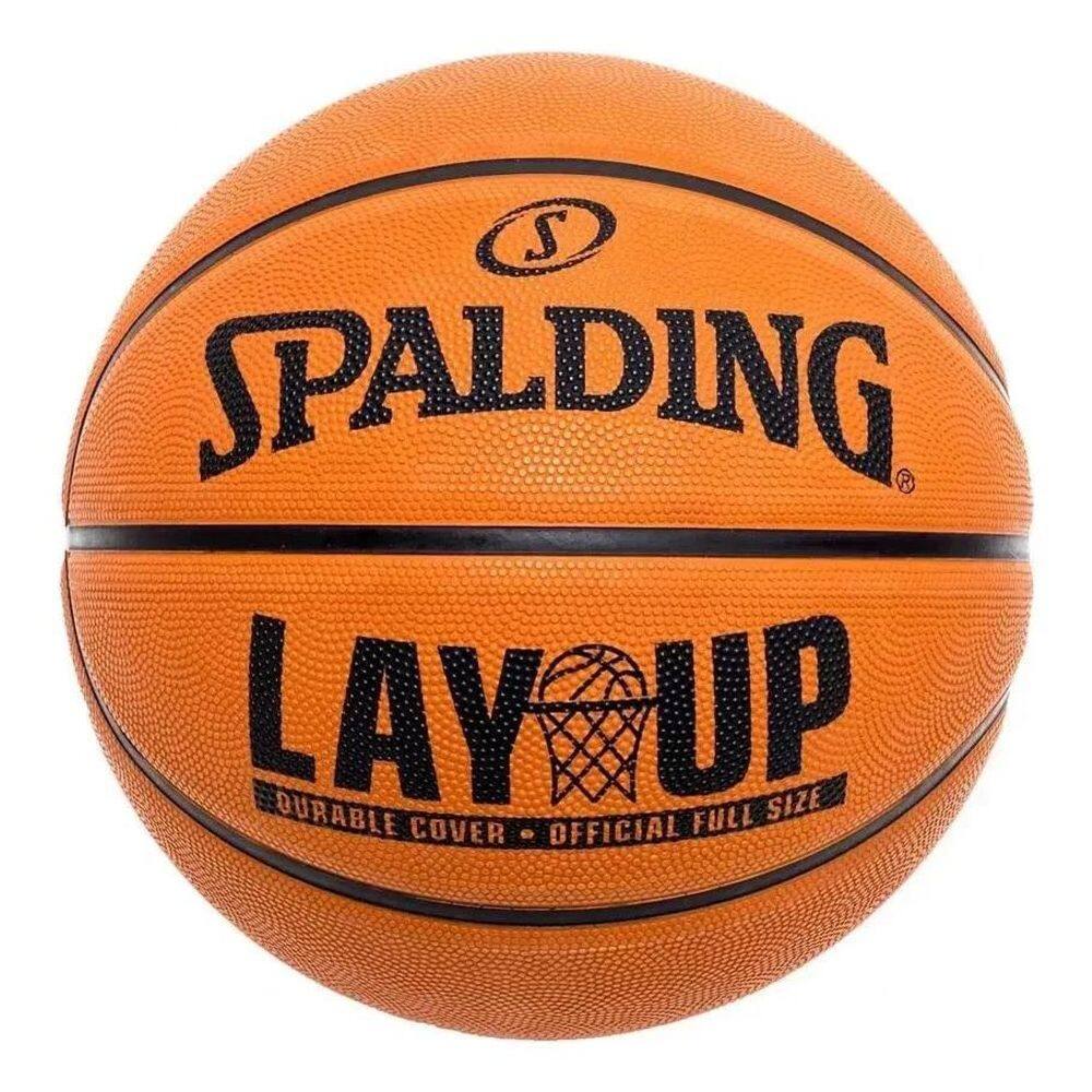 Bola De Basquete Spalding Lay Up Laranja - Oficial Tamanho 7