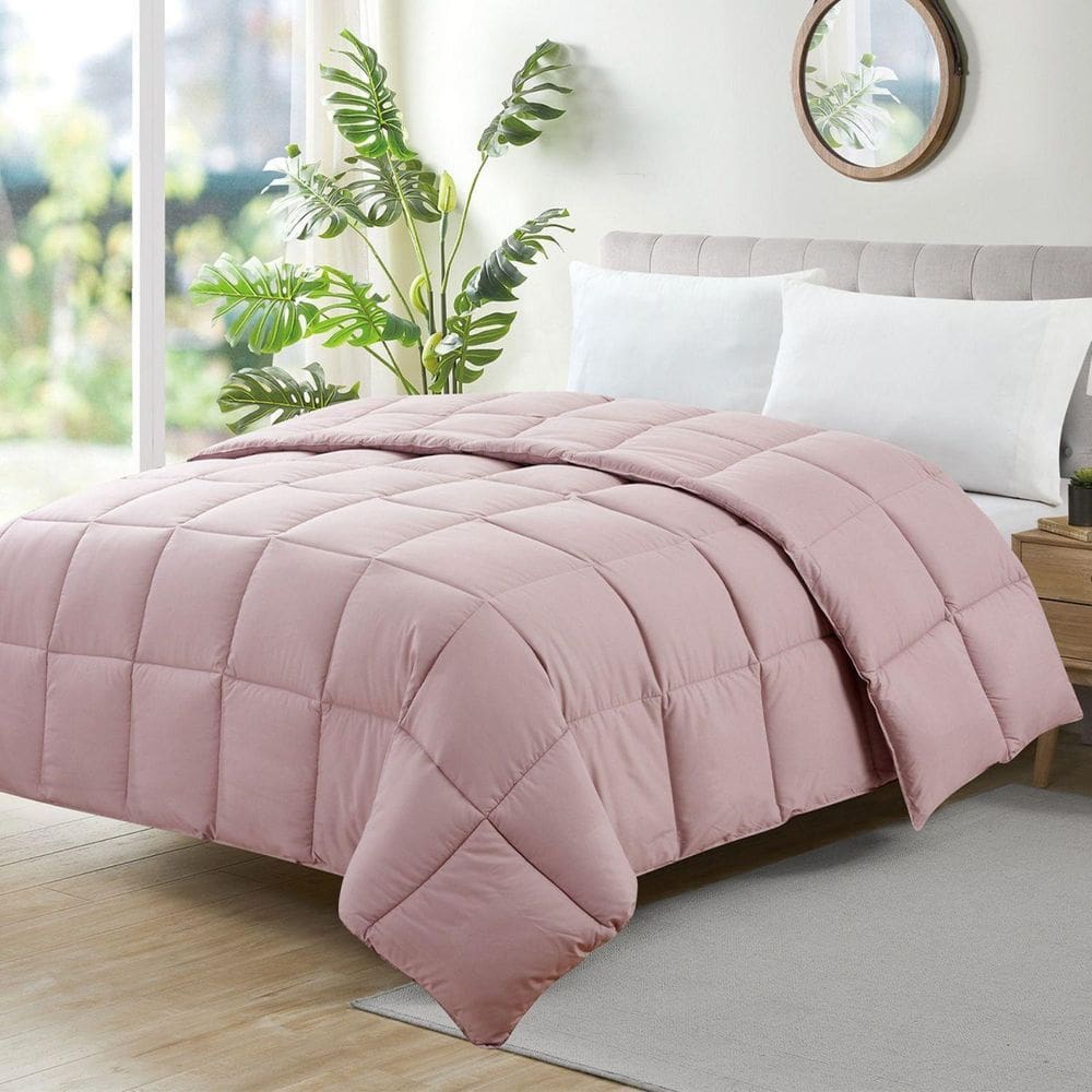 Edredom Ecopluma Toque De Pluma Casal 220X240Cm Rosé