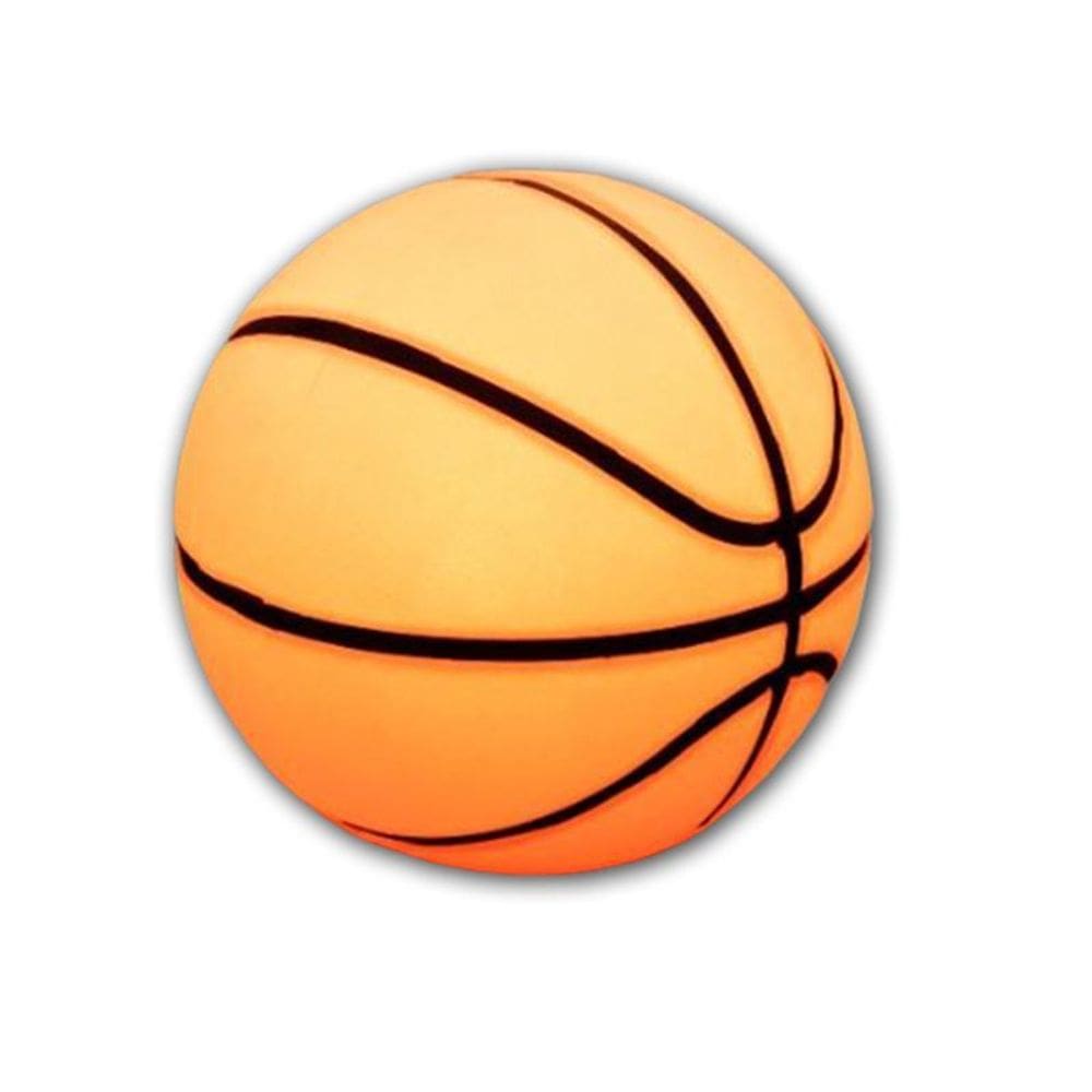 Luminária Bola De Basquete Laranja Basketball Abajur Grande