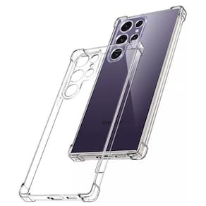 Capa Em Gel Air Cushion Para Galaxy S24 Ultra - Transparente