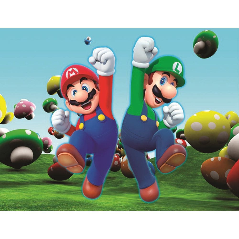 Fundo Fotográfico Em Tecido Super Mario Bross 2,20X1,50