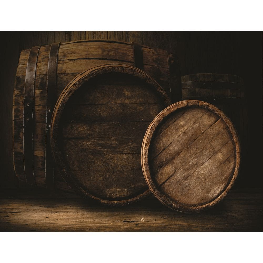 Fundo Fotográfico Em Tecido Barril De Vinho 2,20X1,50.