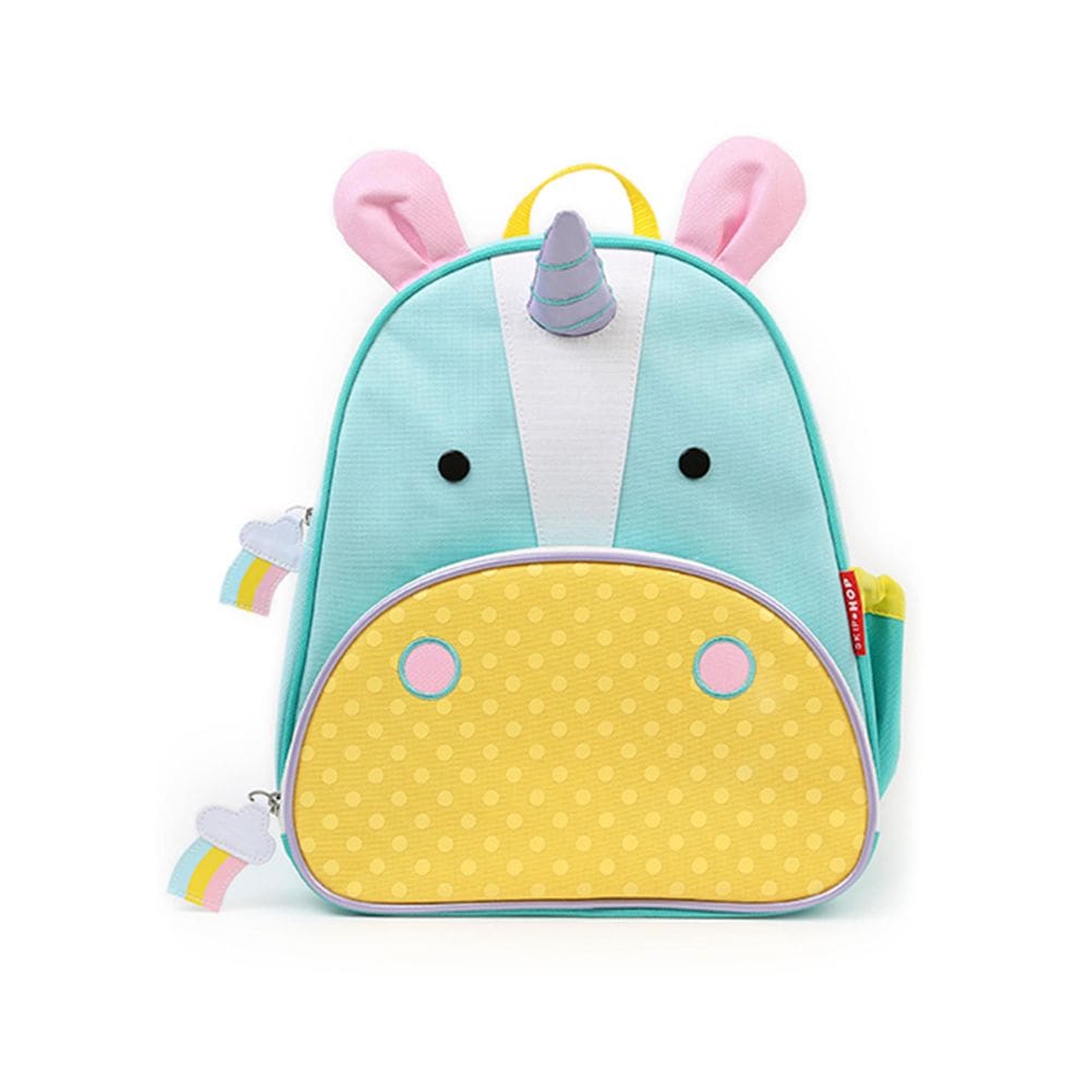 Mochila Infantil Unicórnio Zoo Skip Hop Espaçoso e Forro Fácil de Limpar