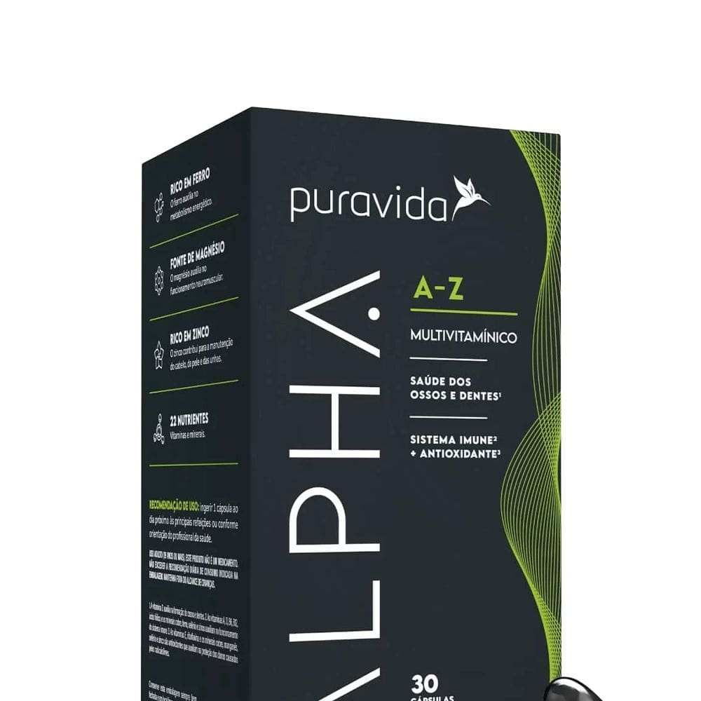 Alpha A-Z (30 Cápsulas) Puravida
