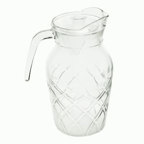 Jarra De Vidro Artemis Transparente 1,7 Litros Com Tampa