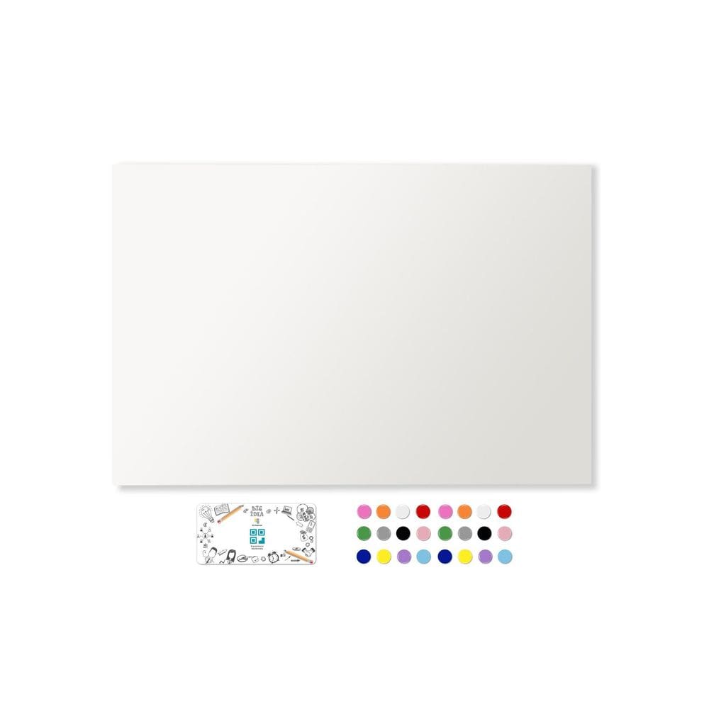Painel 40X60 Para Fotos, Recados, Notas + 48 Imãs - Branco