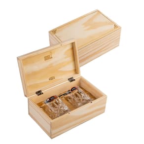 Kit Riedel Gift 2 copos Whisky Spey + Caneta Crown + Caixa