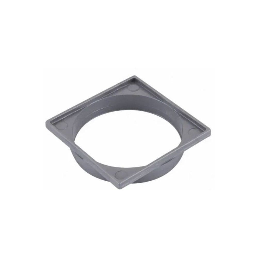 Porta Grelha Ralo Quadrado Suporte Caxilho Cinza 150mm Tigre
