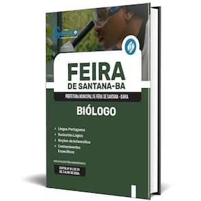 Apostila Prefeitura De Feira De Santana Ba 2024 - Biólogo
