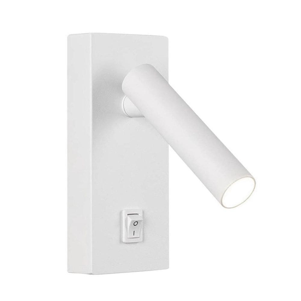 Arandela Spot Leitura Com Led Interruptor Branco Bet52
