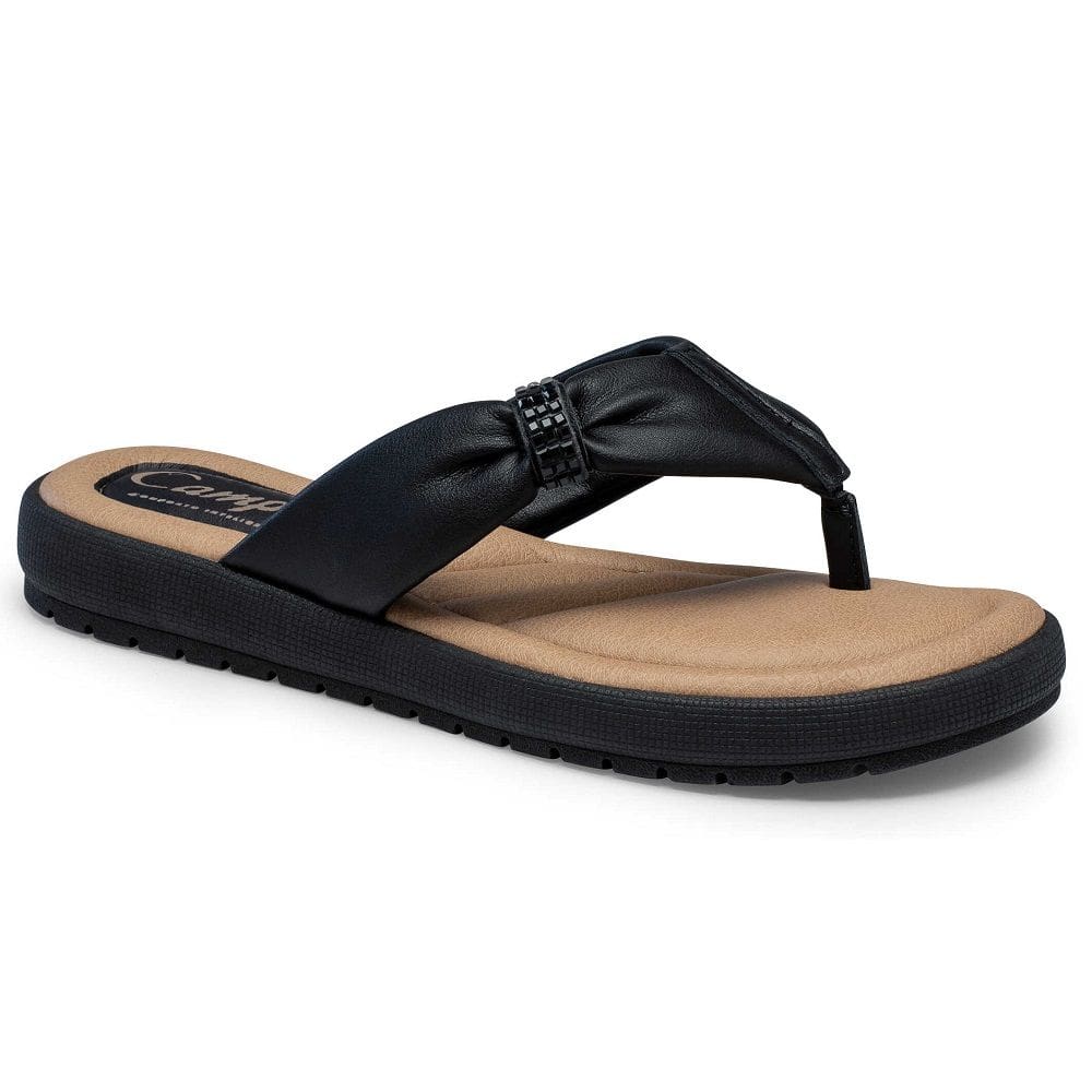 Tamanco Flatform Campesi CP183 Feminino - Preto