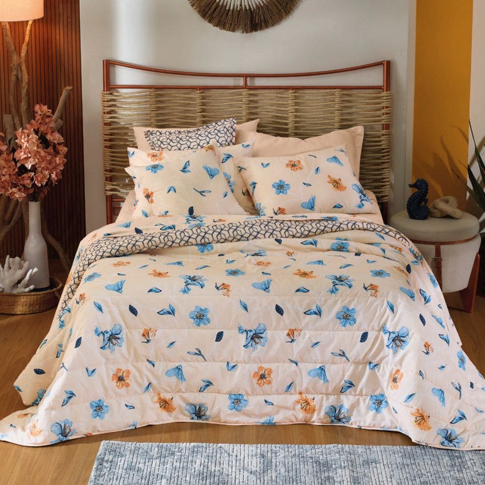 Jogo de Cama Queen 4 Peças Teka Crystal