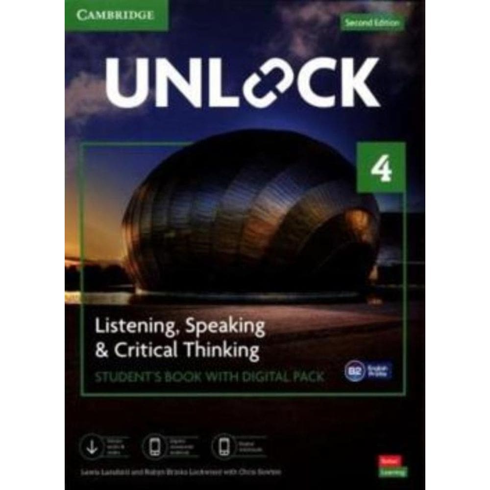 Unlock 4 Listening, Speaking & Critical Thinking StudentS Book With Digital Pack