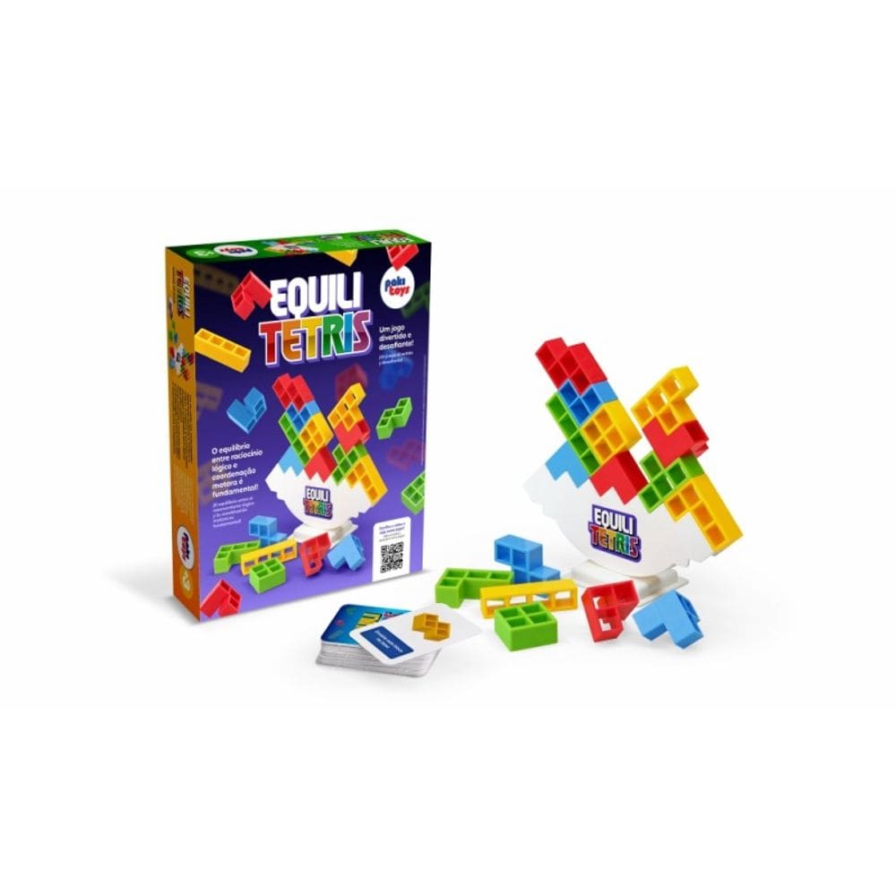 Brinquedo Jogo Equili Tetris Paki Toys