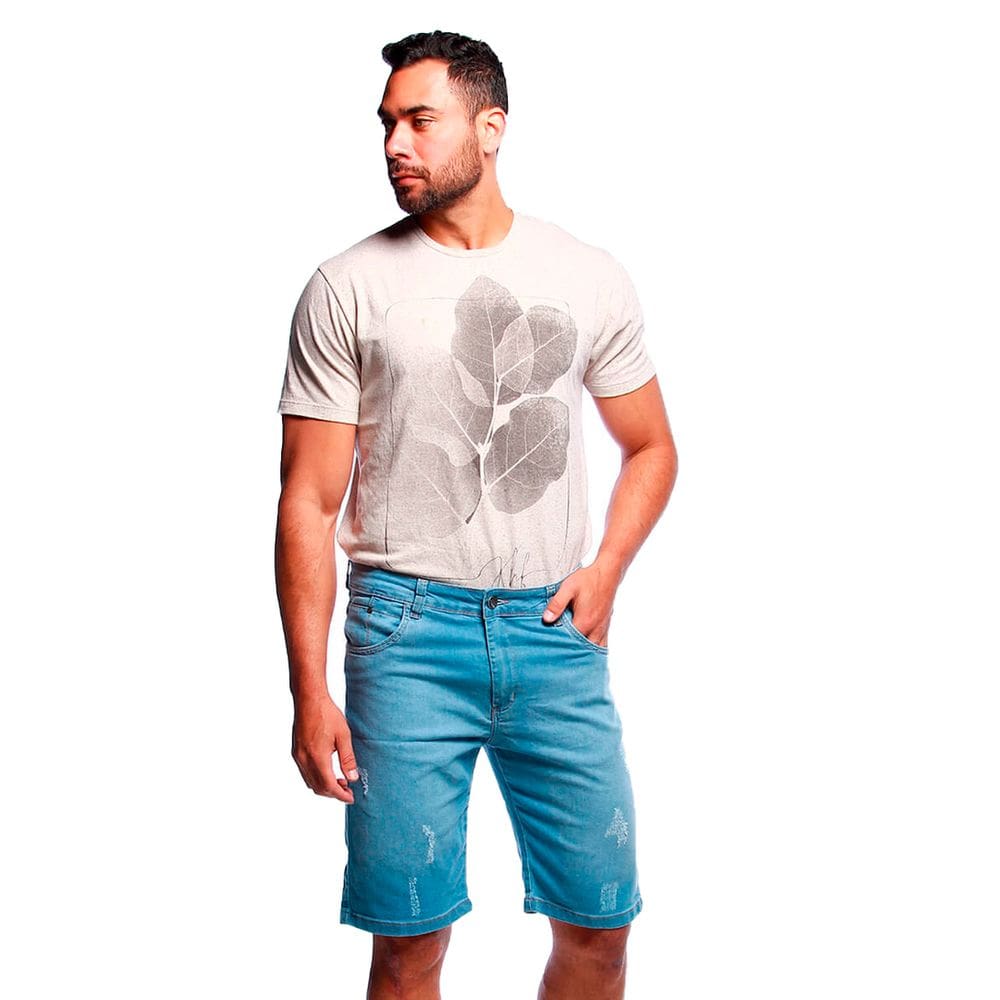 Bermuda Masculina Jeans