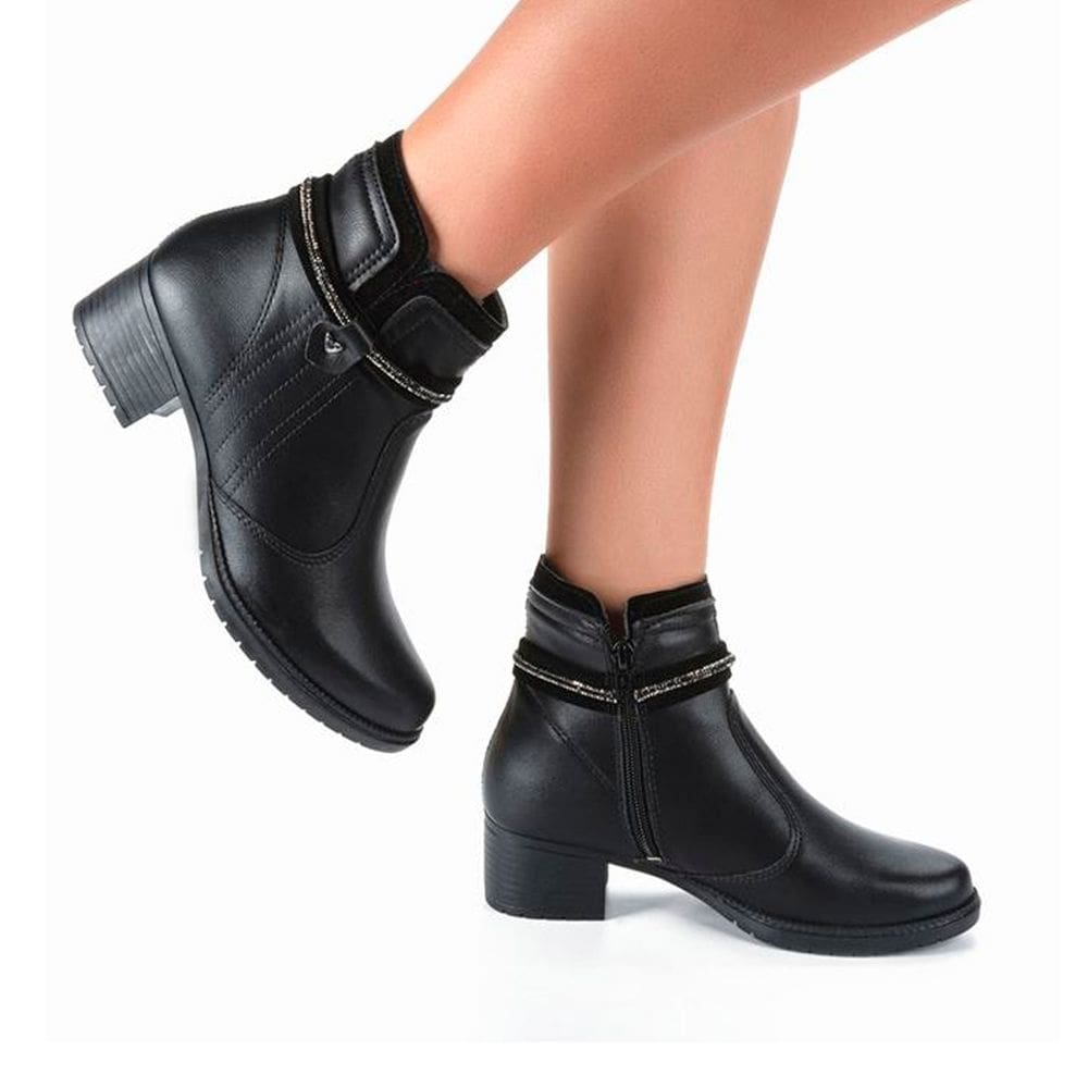 Bota Feminino Mississipi Cano Curto Coração