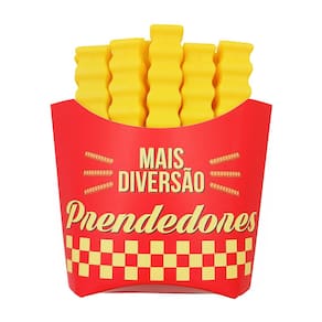 Prendedor Veda Embalagem Batata Frita Imã Geladeira 11 Unidades FWB
