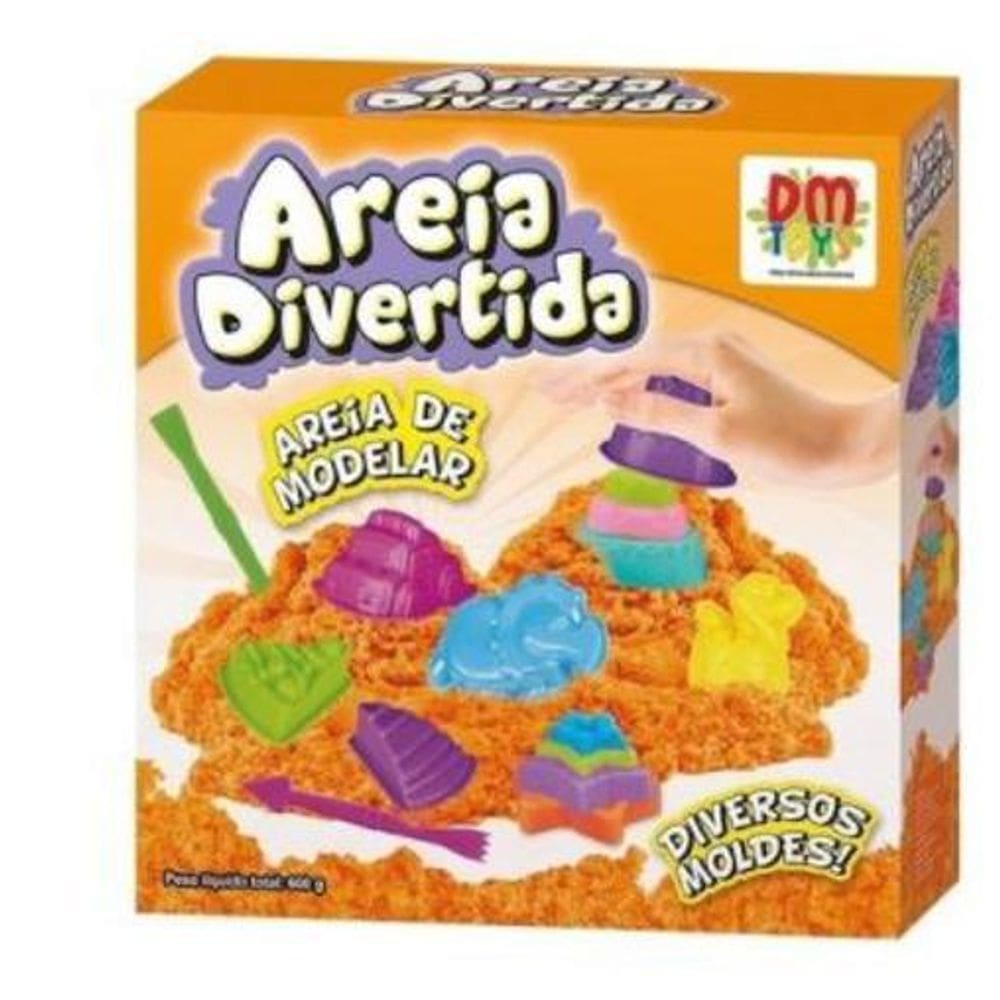 Areia Divertida Bolos Para Modelar Dm Toys