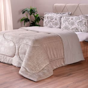 Cobertor Casal Dupla Face Plush Duetto