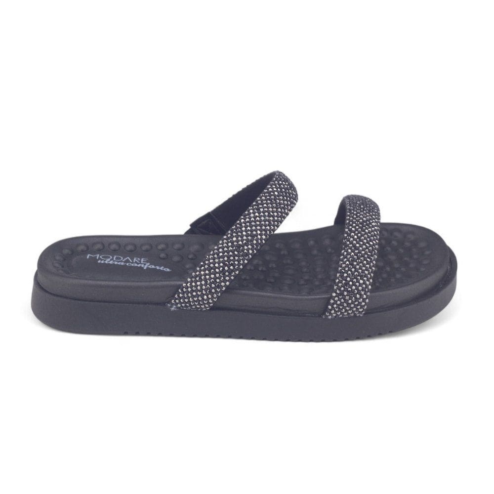Chinelo Papete Feminino Modare 7178.116 Strass Brilho