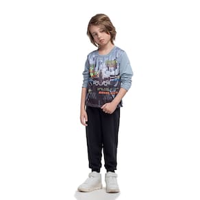 Conjunto Moletom Infantil Menino Avião