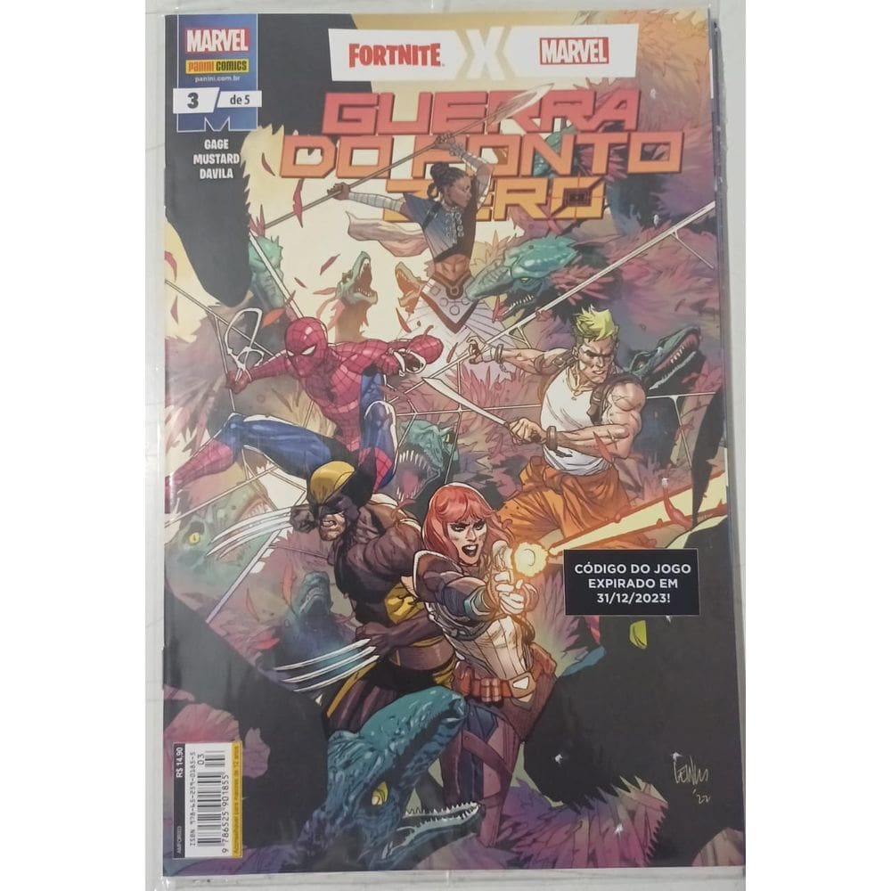 Fortnite X Marvel Vol.03 - Código Expirado