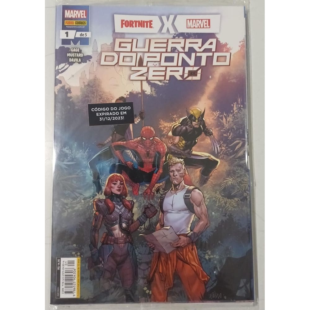 Fortnite X Marvel Vol.01 - Código Expirado