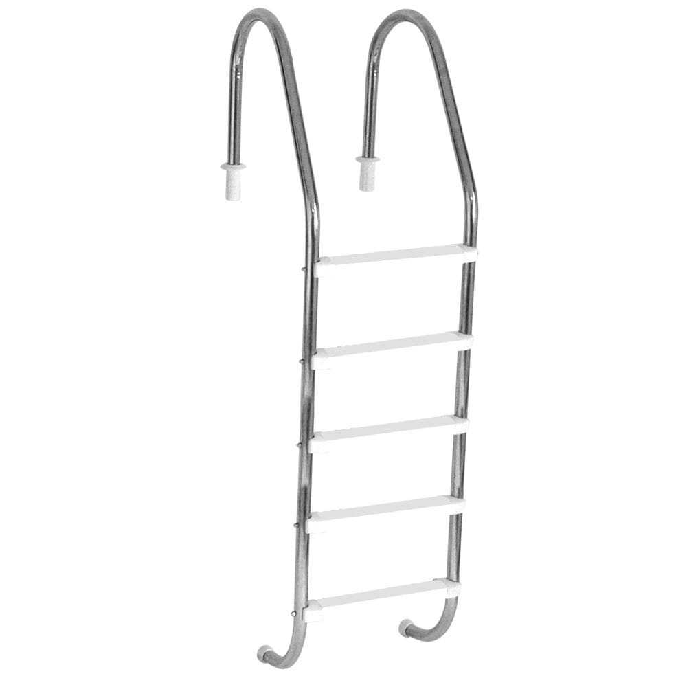 Escada para Piscina Tradicional 2” em Aço Inox 5 Degraus Anatômicos em ABS - Sodramar