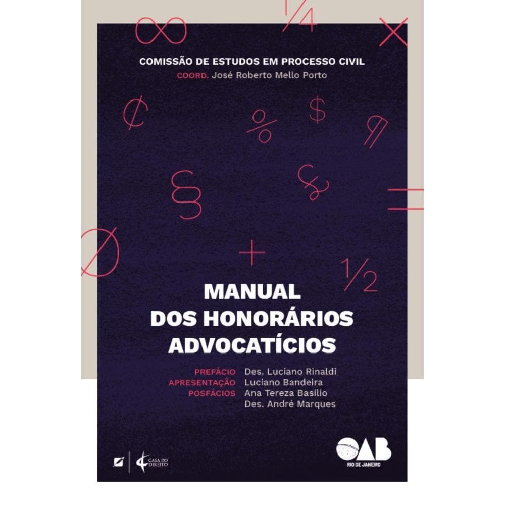 Manual dos honorários advocatícios