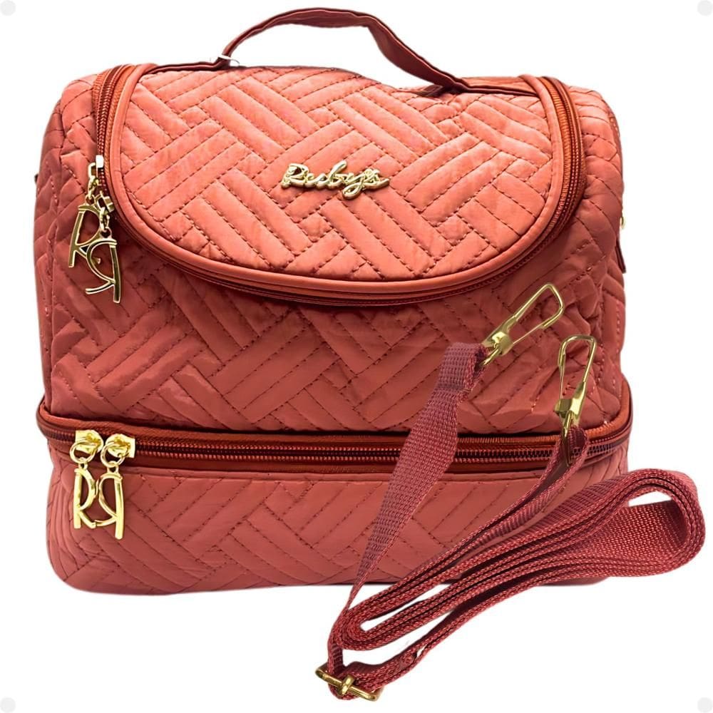 Necessaire Térmica Rubys Com Alça Terracota Necf-138b