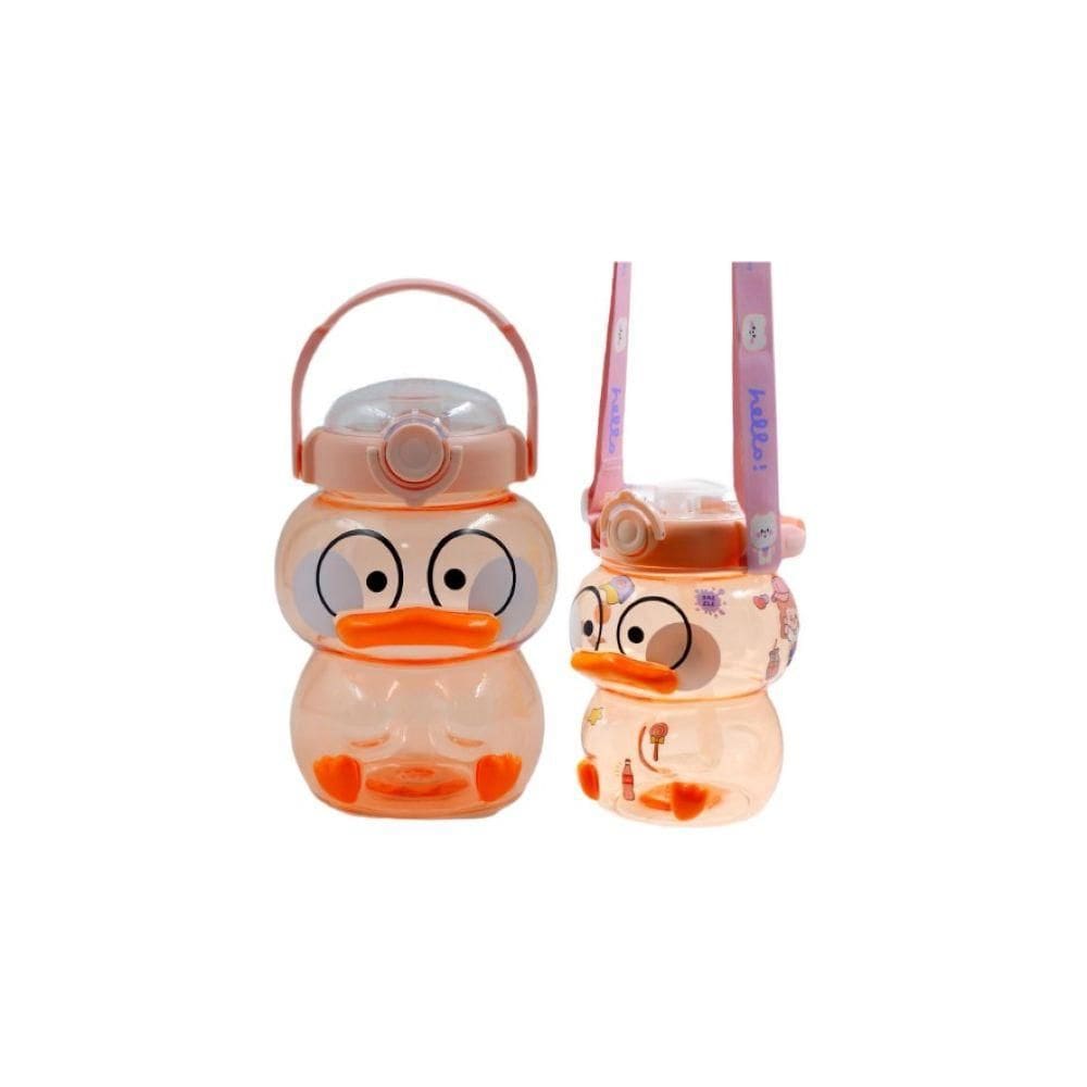 Squeeze Patinho com Tampa 1100ml N239533-4 Salmão - Quanhe